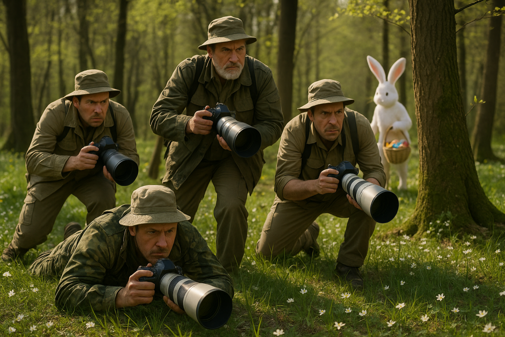 BSW Fotogruppe Aschaffenburg auf der Pirsch zum Osterhasen